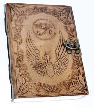 5" x 7" Eye of Horus leather w/ Latch 5" x 7" Eye of Horus leather w/ Latch