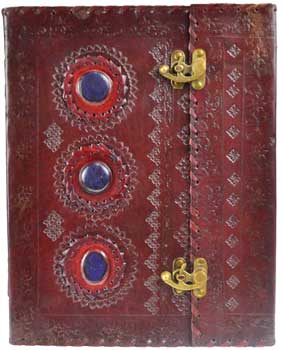 Stone leather w/ latch Stone leather w/ latch