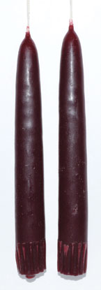 7" Dark Red taper pair 7" Dark Red taper pair
