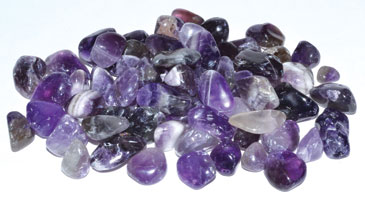 1 lb Amethyst tumbled chips 7-9mm 1 lb Amethyst tumbled chips 7-9mm