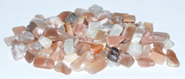 1 lb Moonstone tumbled chips 5-9mm 1 lb Moonstone tumbled chips 5-9mm