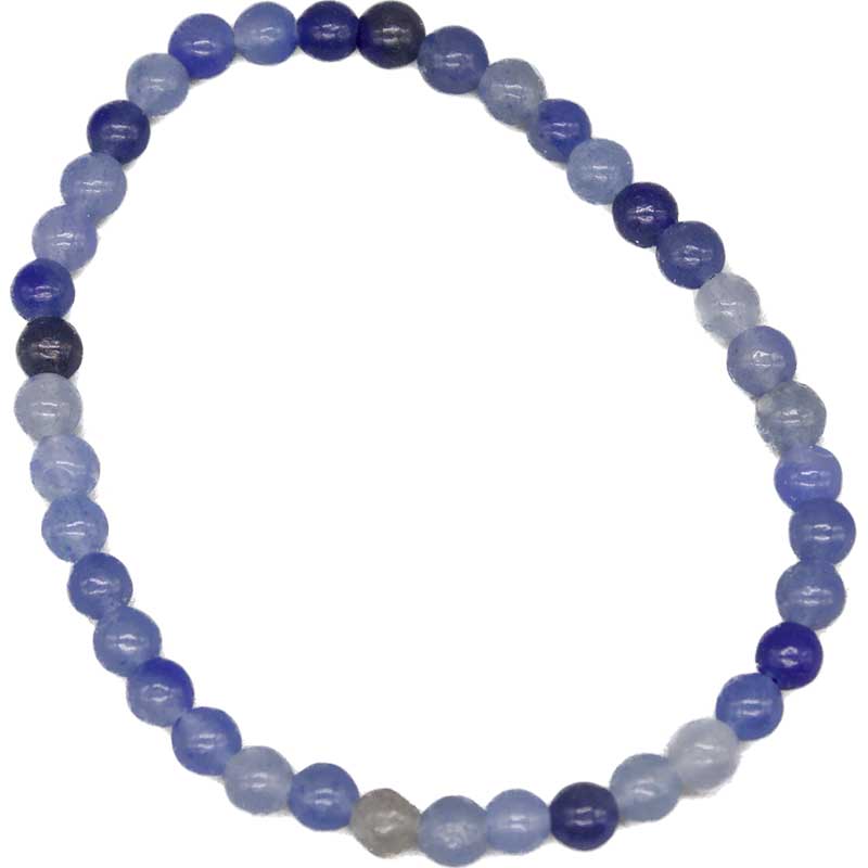 4mm Blue Aventurine stretch bracelet 4mm Blue Aventurine stretch bracelet