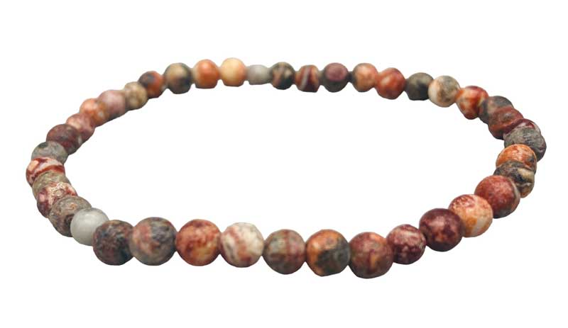 4mm Leopard Skin Jasper stretch bracelet 4mm Leopard Skin Jasper stretch bracelet