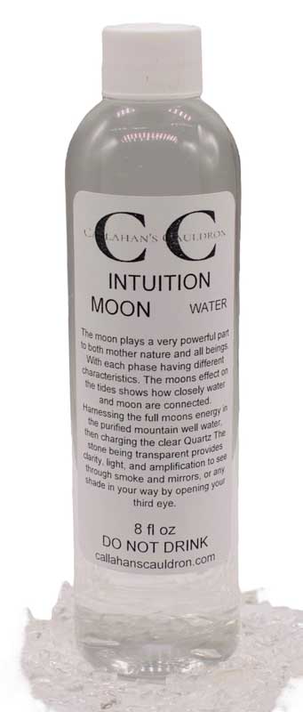 8oz Intuition moon water 8oz Intuition moon water