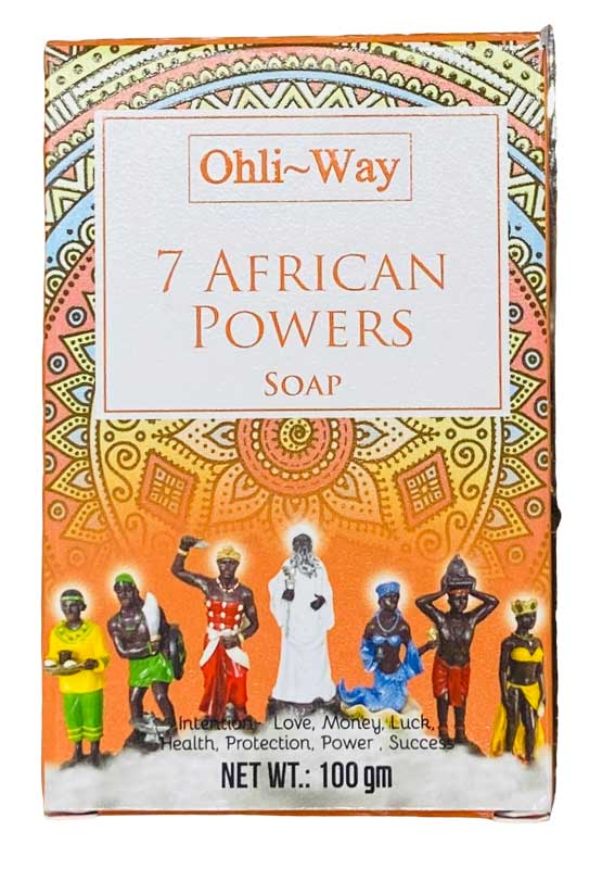 100gm 7 African Powers soap ohli-way 100gm 7 African Powers soap ohli-way
